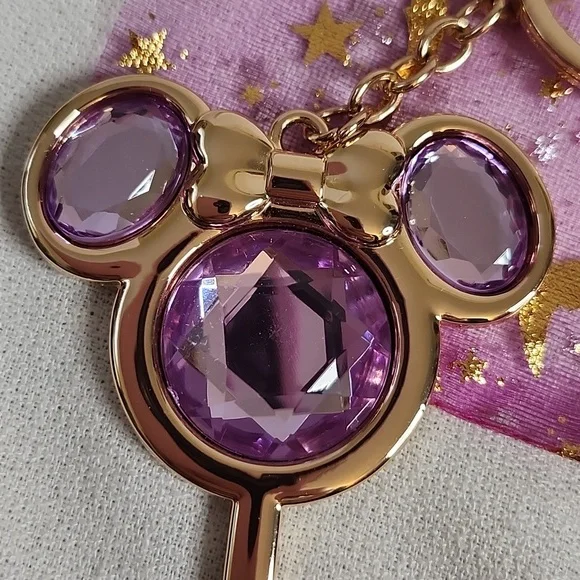 Disney 2024  Snowglobe Ears, Loungefly Stitch Wallet &  Jewel Keychain Key - Picture 9 of 17